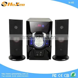 Classic Hifi 6.5 Inch Subwoofer Round Luxury Bluetooth Speaker Made in China thumbnail-1