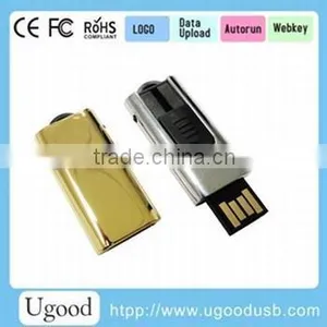 China Supplier Key Ring USB Flash Drive 16GB, 3 Years Warranty Bulk Metal USB Disk, Paypal Acceptable Mini USB Storage thumbnail-6