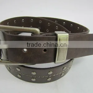 Mens Rivet Metalstud Belt for Men thumbnail-3