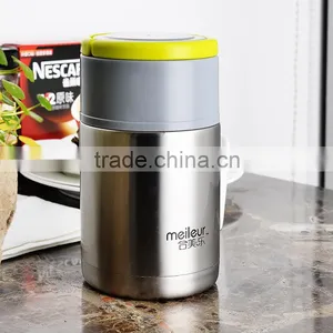 LFGB FDA Double Wall Stainless Steel Vacuum Food Thermos, Thermos Lunch Box thumbnail-1