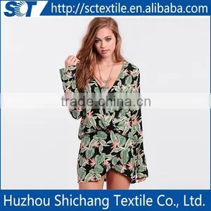 Customized 100% Silk Fabric Digital Printed 2015 New Style Pattern Design thumbnail-1
