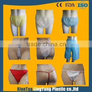 High Quality Disposable Underwear Panties Briefs for Travels pa Sauna thumbnail-1