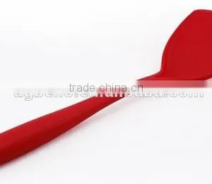 Food Grade Silicone Cooking Turner With Stainless Steel Inserted Silicone Kitchenware thumbnail-1