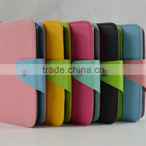 Colorful Cute Style PU Leather Cases for Huawei With Card Slots and Support thumbnail-1