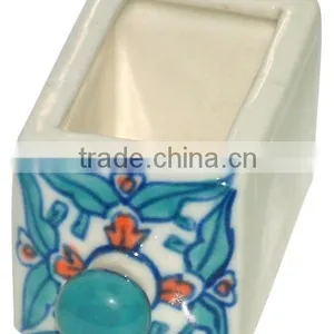 Painted Hand Made Ceramic Drawers | Ceramic Chest of Drawers. thumbnail-1