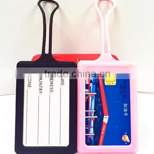 High Quality Specialized Silicone Rubber Luggage Tag Bag Tag thumbnail-1