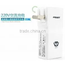 High Drain Pisen 3800 MAh Portable Power Bank External Battery Battery Pack thumbnail-1
