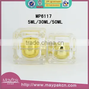 2016 New Product Cosmeitc Packaging10g 15g Diamond Cream Jar thumbnail-1