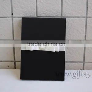 High Quality Black Wedding Gift Boxes for Invitation Cards thumbnail-2