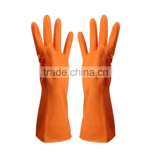 Summer Cut Resistant Poly Force Single Leather Laundry Washing Necessities Department Store Cleaning Rubber Household Gloves thumbnail-1