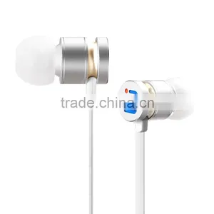 2016 Promotional Gift EPM200 Metal Earphone Mobile Phone OEM Logo Design Metal Microphone Earphone thumbnail-1