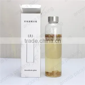 High Quality Cardboard Packing Box for Glass Botte, Glass Bottle With Custom Gift Box thumbnail-1