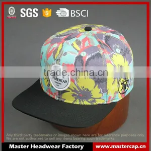 Customer High Quality 6- Panel Snapback Hat With Woven Lable thumbnail-1