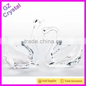 Shining Special Souvenir Crystal Swan Centerpieces thumbnail-5