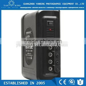 Broadcasting Camcorder Multi-function High Capacity Battery 13000mAh V190L With 4 Voltage Output for Sony Pansonic thumbnail-1