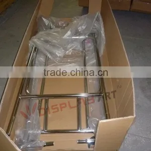 Double Rail Rolling Clothing Display Rack thumbnail-5