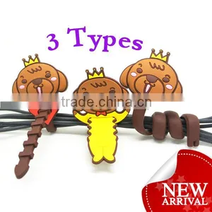 Soft Pvc Cute Durable Custom Cable Wire Organizer thumbnail-1