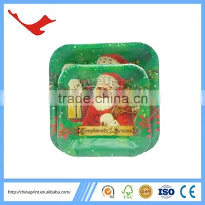 006 FSC Material Printed Disposable Tableware for Theme Party thumbnail-1