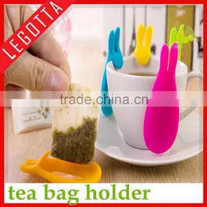 Food Grade Creative Plastic Silicone Tea Bag Holder for Tea Leaves thumbnail-5
