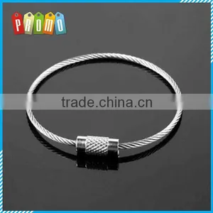 Stainless Steel Wire Keyring thumbnail-1
