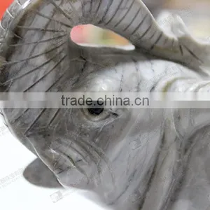 Hand Carved Elephants,stone Elephant Sculpture thumbnail-5