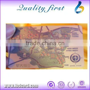 Full Color Printing Transparent Ticket / Name Card thumbnail-1