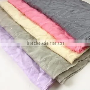 100% Polyester Multi Color Glittering Scarf thumbnail-1