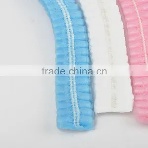 Colorful Medical Hygiene Fabric Hair Net Mob Caps thumbnail-1