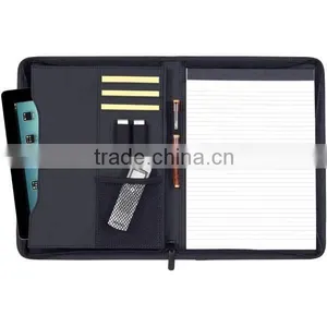 Promotion A4 Zipper Faux Leather Folder thumbnail-1