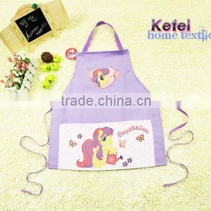 Canvas Printed Cartoon Kid's Bib Garden Apron thumbnail-1