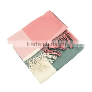 Top Quality!!! 2016 Long Fashion Casual Warm Cashmere Shawl Plaid Knitted Women Scarves thumbnail-6