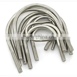 304 Stainless Steel u Bolt/304 Stainless Steel U-bolt/304 Stainless Steeldin 3570 thumbnail-1