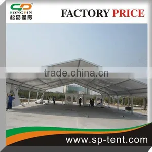 Span 20m Big White Curved Car Roof Tent in Aluminum Frame for Outdoor Car Storage and Parking thumbnail-6