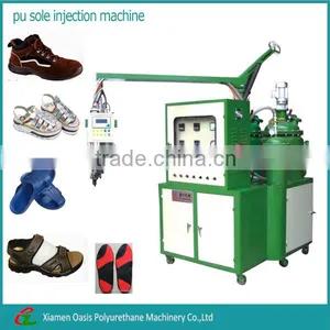 Low Pressure Polyurethane PU Shoe Sole Sandal Making Foam Machine thumbnail-1