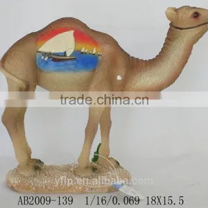 Resin Statue Souvenir, Polyresin Camel Figurine, Bur Al Arab, Dubai Souvenirs thumbnail-4