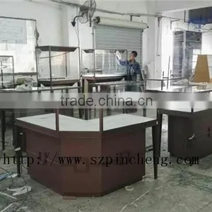 Customized Metal Watch Tower Showcase /shop Display Furniture Showcase Design thumbnail-3