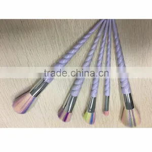 Best Selling Products Unicorn Make up Brush Set With Pearl Bag thumbnail-2