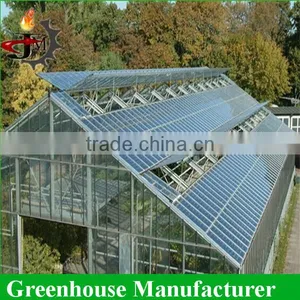 Solar Power Generating Greenhouse With Side Ventilation Windows thumbnail-1