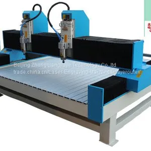 Independent Two Heads Marble CNC Router JY1825-2 thumbnail-1