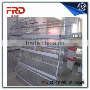 FRD 2016 Poultry Farm Equipment Automatic Battery Design Chicken Egg Layer Cages /bird Cage for Sale/decorative Bird Cages thumbnail-3