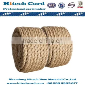 100% Natural Sisal 3 Strands Twisted Rope thumbnail-1