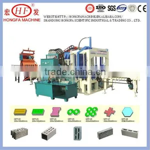 Small Hydraulic Automatic Block Machine,concrete/flyash/cement Brick Making Mchine,QT4-20C Block Making Machine,paver Brick thumbnail-1
