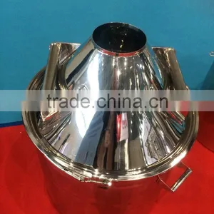 Stainless Steel Feeding Drum/ 150L Drum With Hopper/150L Stainless Steel Storage Tank thumbnail-4