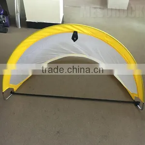 Two Portable Soccer Nets With Carry Bag Pop-Up Soccer Goals Portable Folding Net Set thumbnail-3