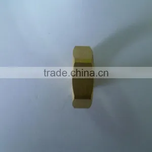 PF210 Lock Nut,Pipe Fitting,Brass Fitting,Pneumatic Fitting thumbnail-1