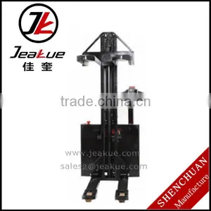 1 Ton Single-column Full Electric Stacker thumbnail-1
