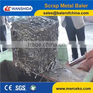 High Efficiency Metal Shavings Scrap Baler thumbnail-6
