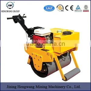Small Gasoline Diesel Vibration Road Roller thumbnail-5