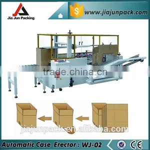 Good Quality Automatic High Speed Case Erector With SIEMENS Control System 2 Years Warranty thumbnail-1