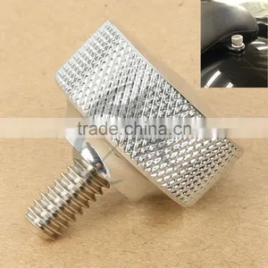 1/4-20 Thread Chrome Seat Bolt For Sportster Softail 1996-2016 2015 2014 thumbnail-1